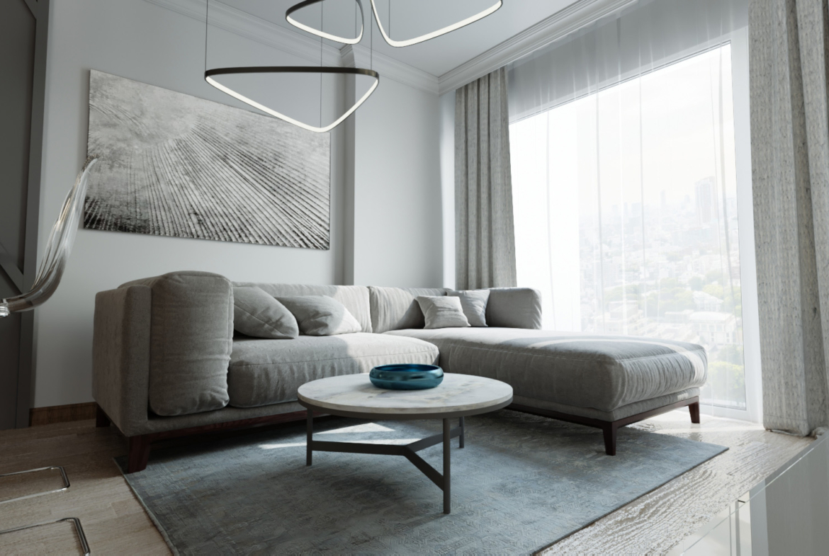 Квартира 2+1 от застройщика в строящемся комплексе в Стамбуле