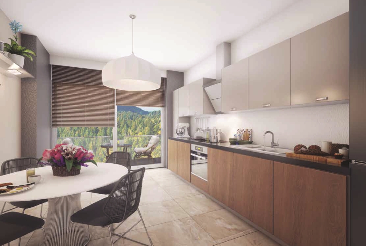 Квартира в строящемся проекте район Пендик