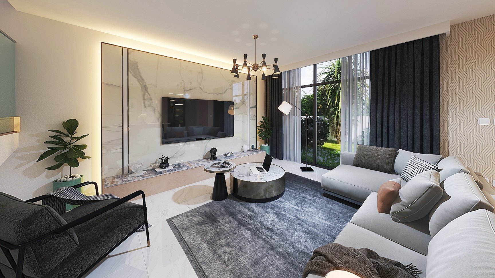 Вилла 4+1 от застройщика в Стамбуле