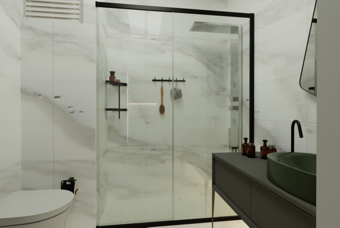 Квартира 1+1 от застройщика в строящемся комплексе в Стамбуле