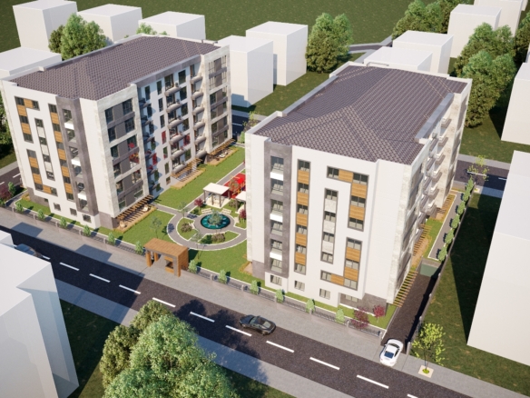 Купить квартиру от застройщика в районе Санджактепе
