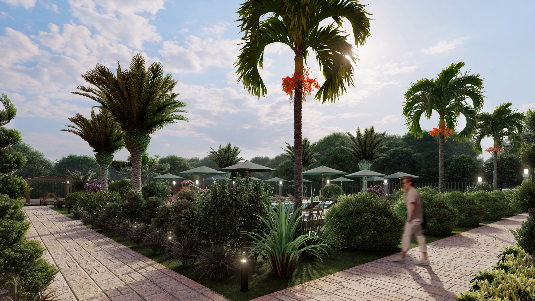 Квартира 3+1 от застройщика в строящемся комплексе в Стамбуле