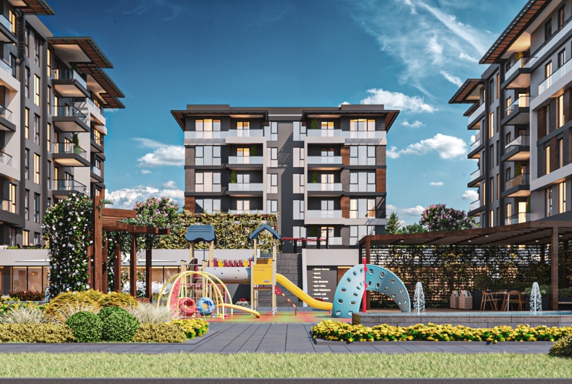 Вилла 5+1 в строящемся проекте район Пендик