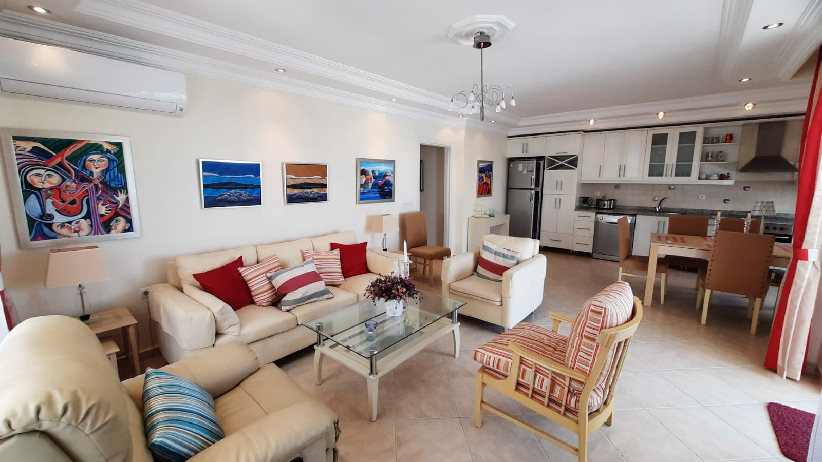 2-комнатная квартира в сданном комплексе Аланьи