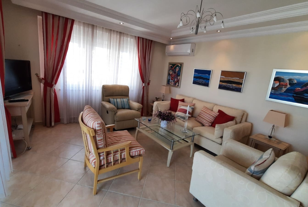 2-комнатная квартира в сданном комплексе Аланьи