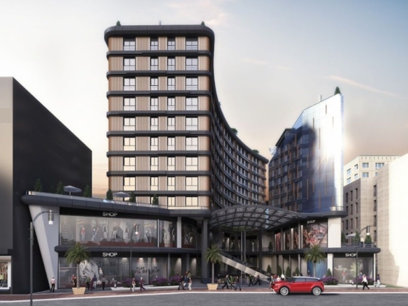 Квартира в сданном комплексе в Стамбуле