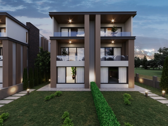 Вилла 4+1 от застройщика в Мерсине