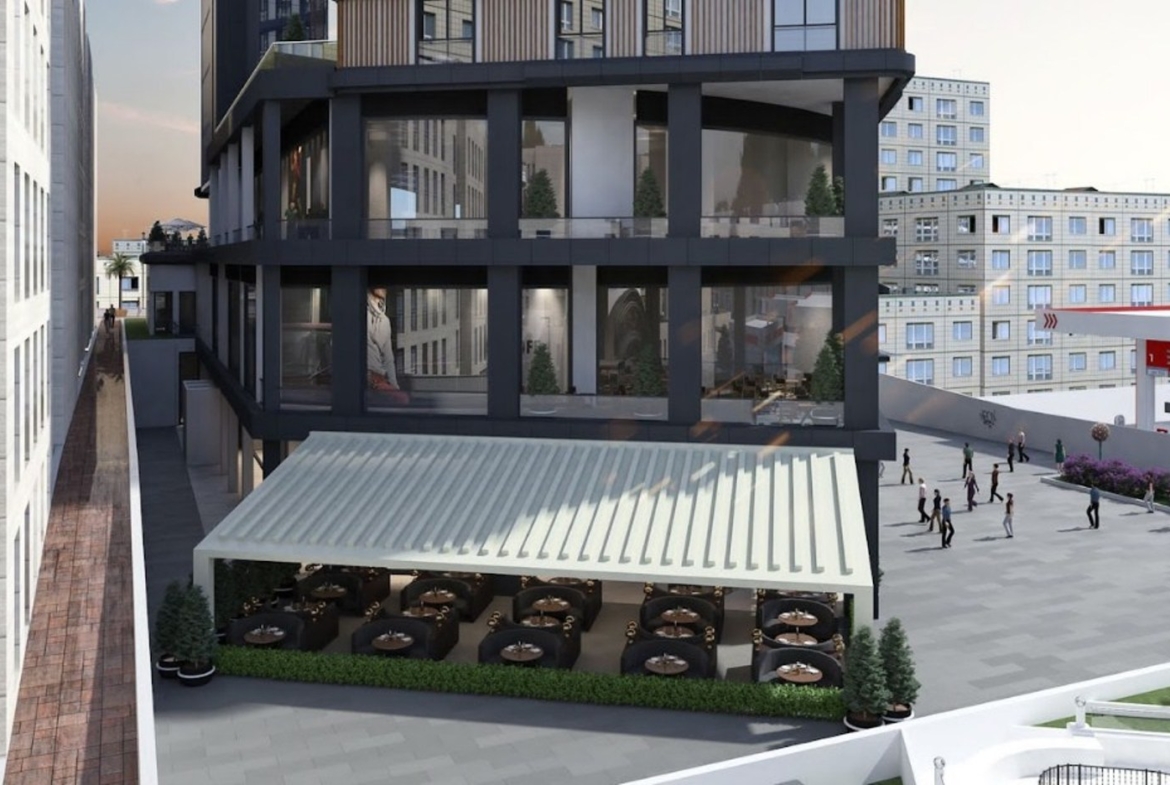 Квартира в сданном комплексе в Стамбуле