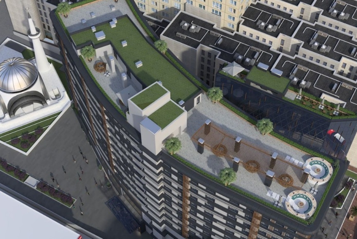 Квартира в сданном комплексе в Стамбуле