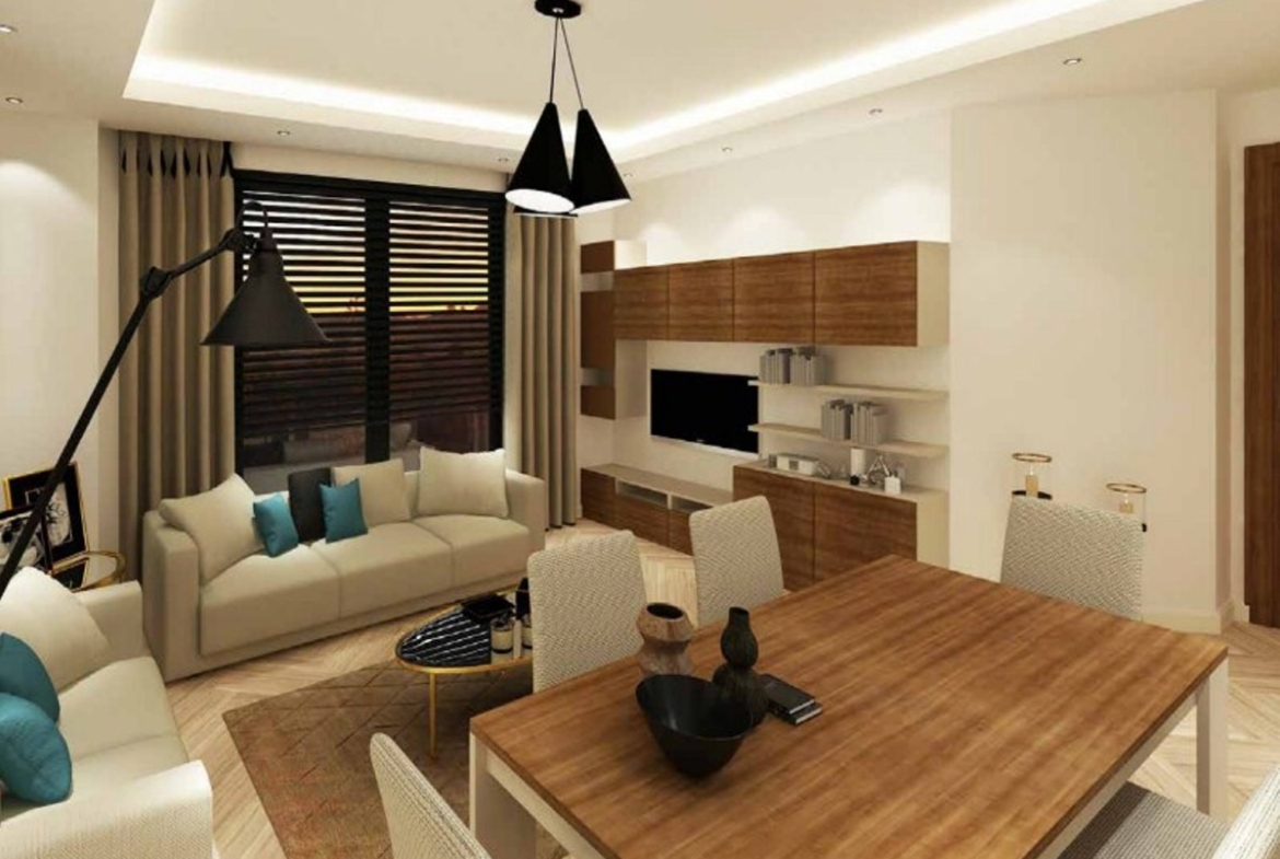 Квартира с ремонтом от застройщика в Стамбуле