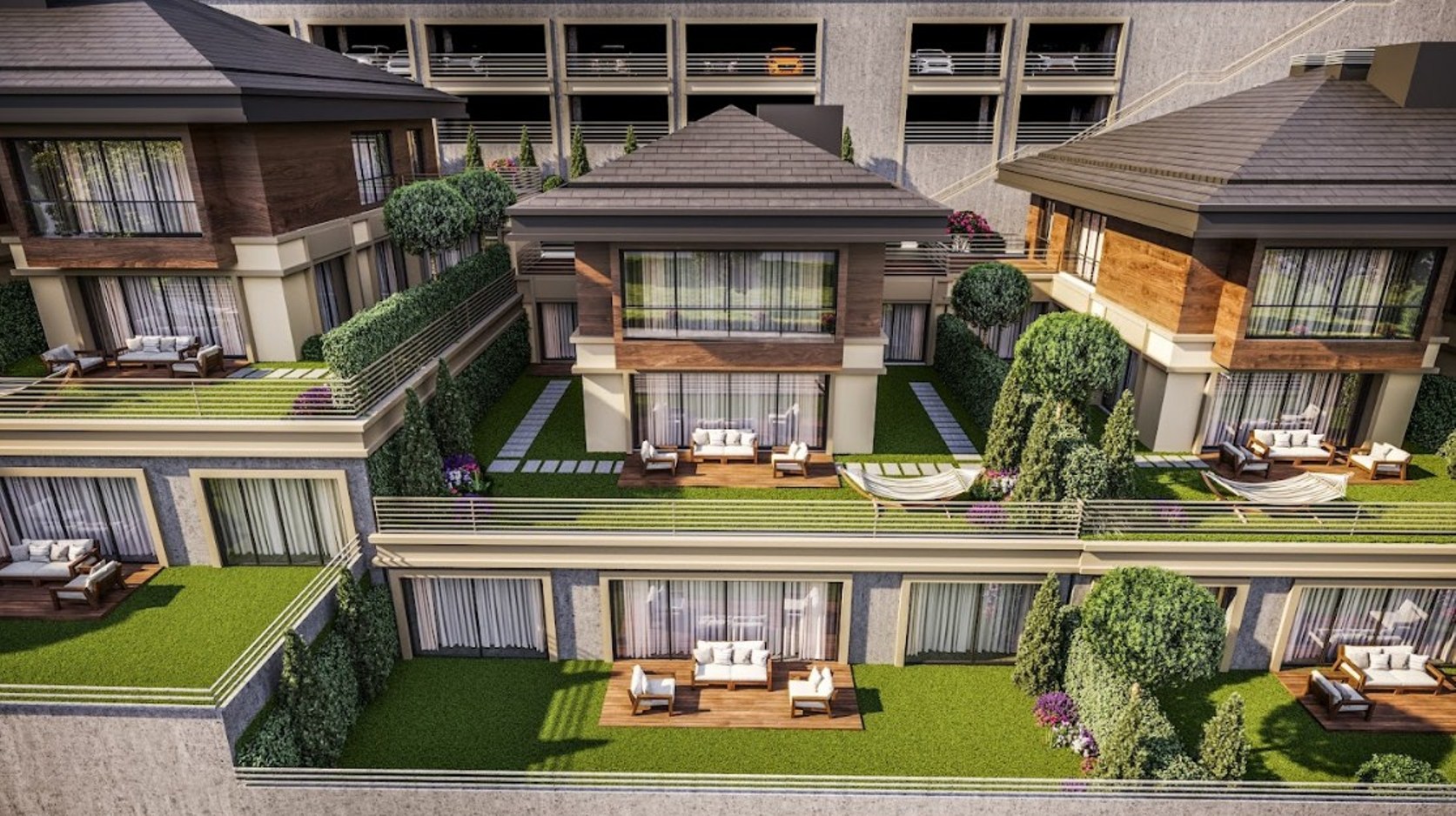 Вилла 5+1 от застройщика в Стамбуле