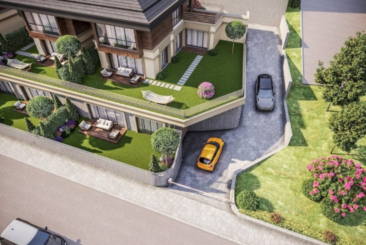 Вилла 5+1 от застройщика в Стамбуле