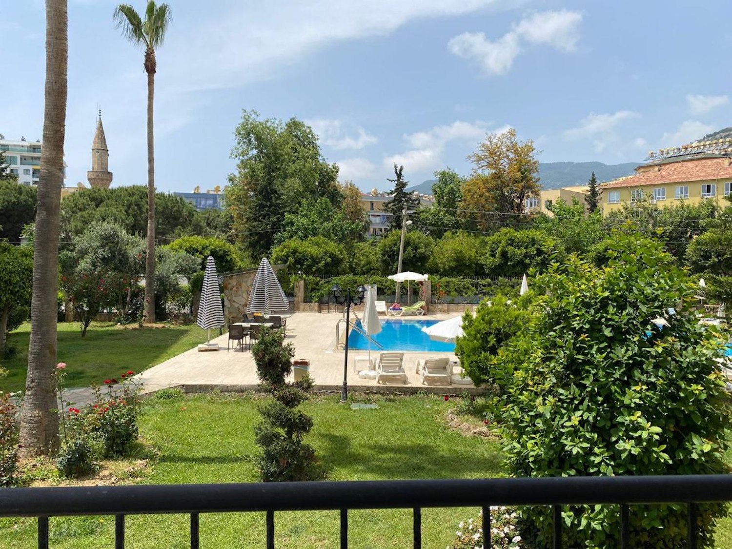 двухкомнатная квартира в сданном ЖК в Центре Алании