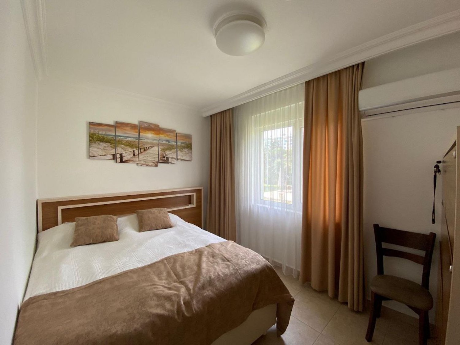 двухкомнатная квартира в сданном ЖК в Центре Алании