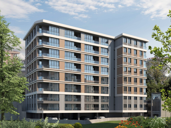 Дуплекс 4+2 от застройщика в Стамбуле