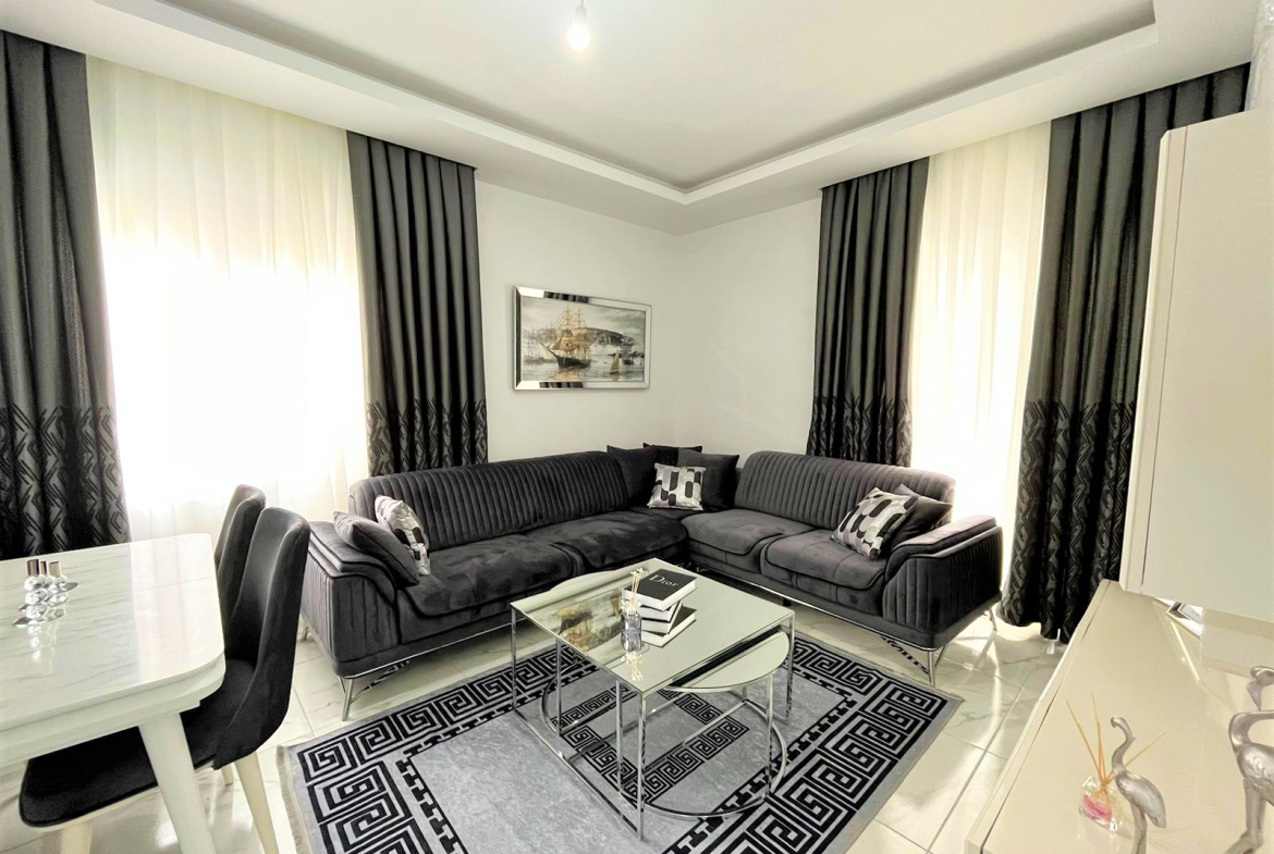квартира 1+1 в районе Махмутлар в сданном ЖК Best Life 8