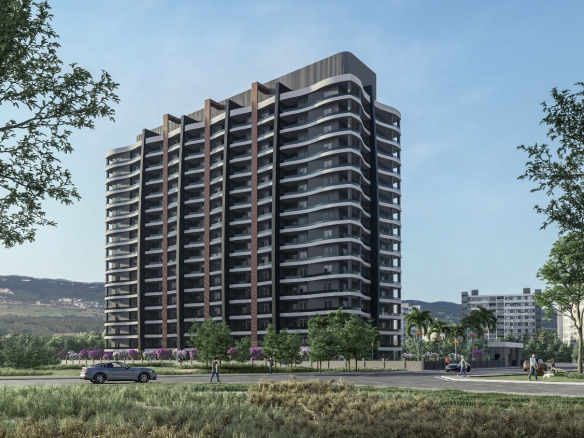 Купить квартиру от застройщика у моря в Мерсине район Томюк