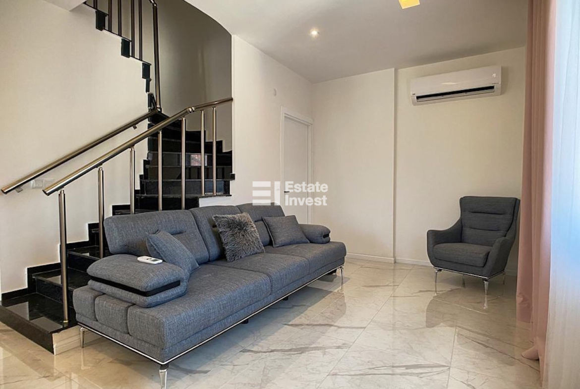 купить дуплекс 2+1 в новом ЖК в Центре Алании