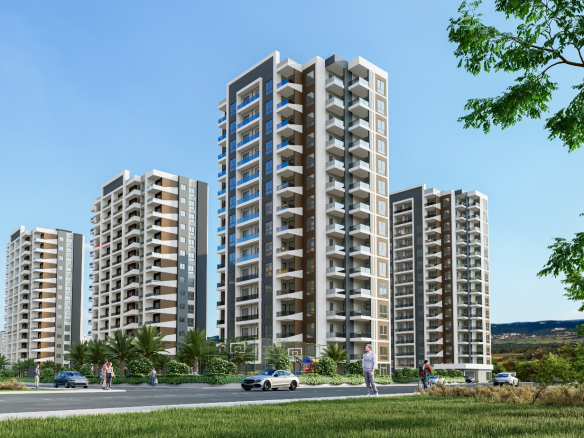 Квартира 3+1 от застройщика в Мерсине