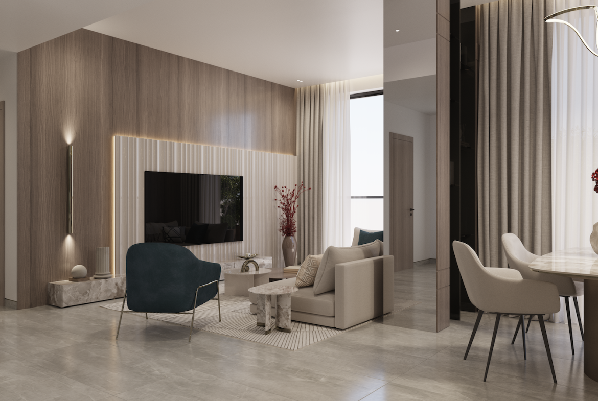 апартаменты с частным бассейном в Дубае, Al Furjan