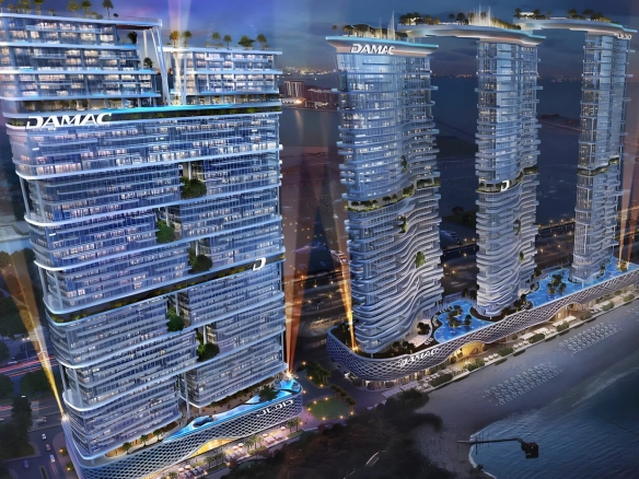 купить апартаменты в строящемся комплексе с видом на Марину в Дубае