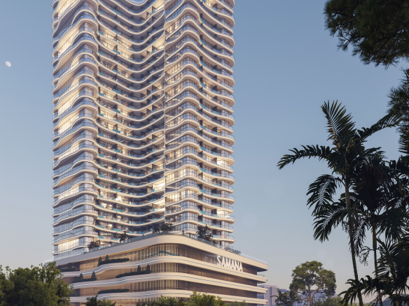 апартаменты с собственным бассейном в Дубае