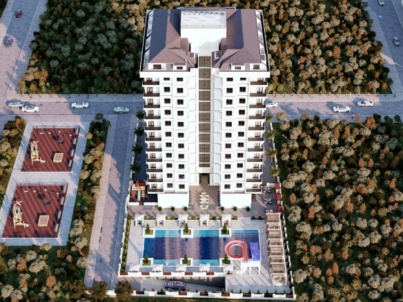 Квартира от застройщика в Махмутларе
