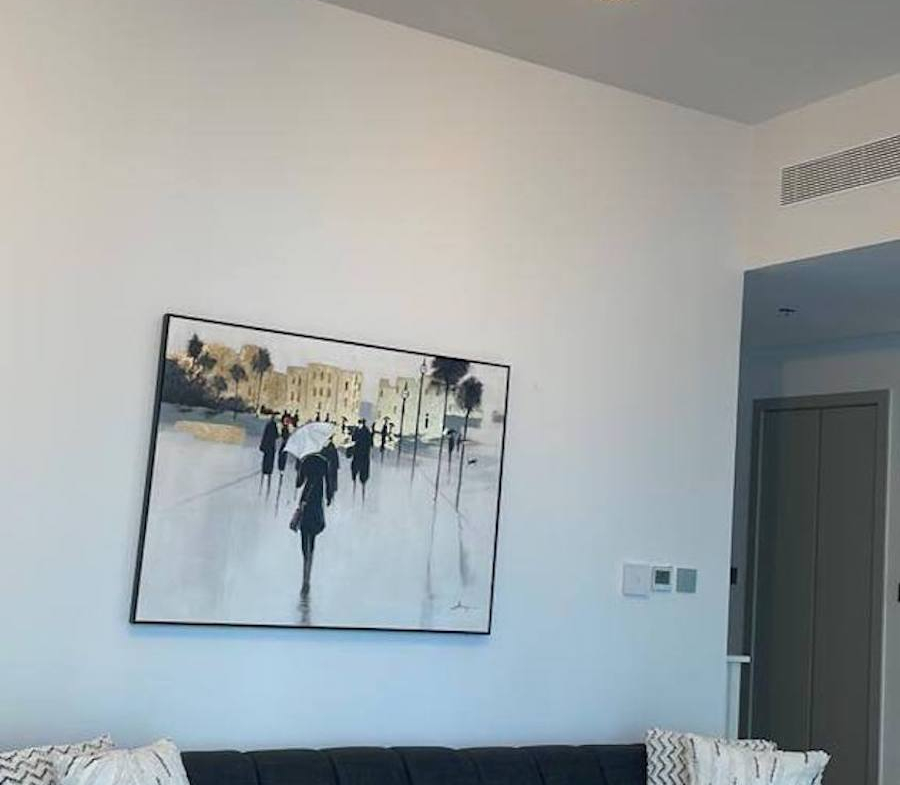 арендовать апартаменты в Дубае в садом на море на высоком этаже