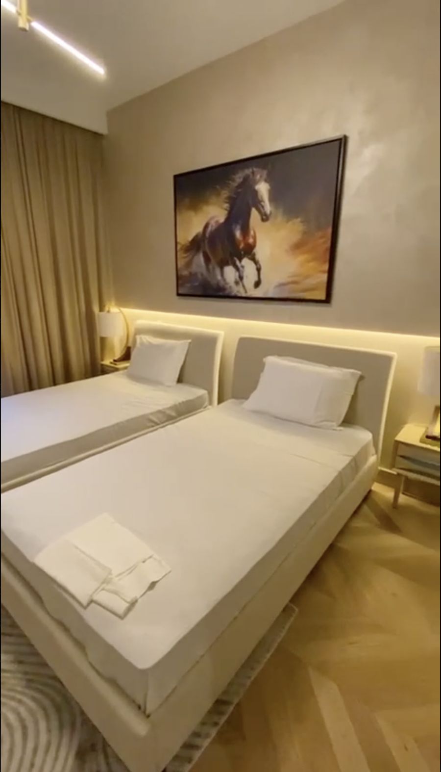 аренда апартаментов с мебелью и техникой в Дубае с видом на море