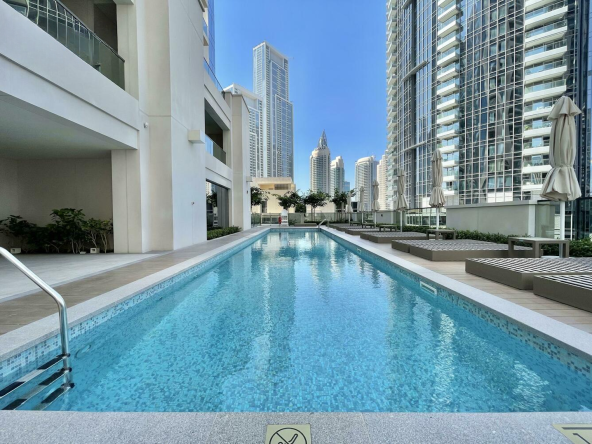 1 br в сданном комплексе Дубая