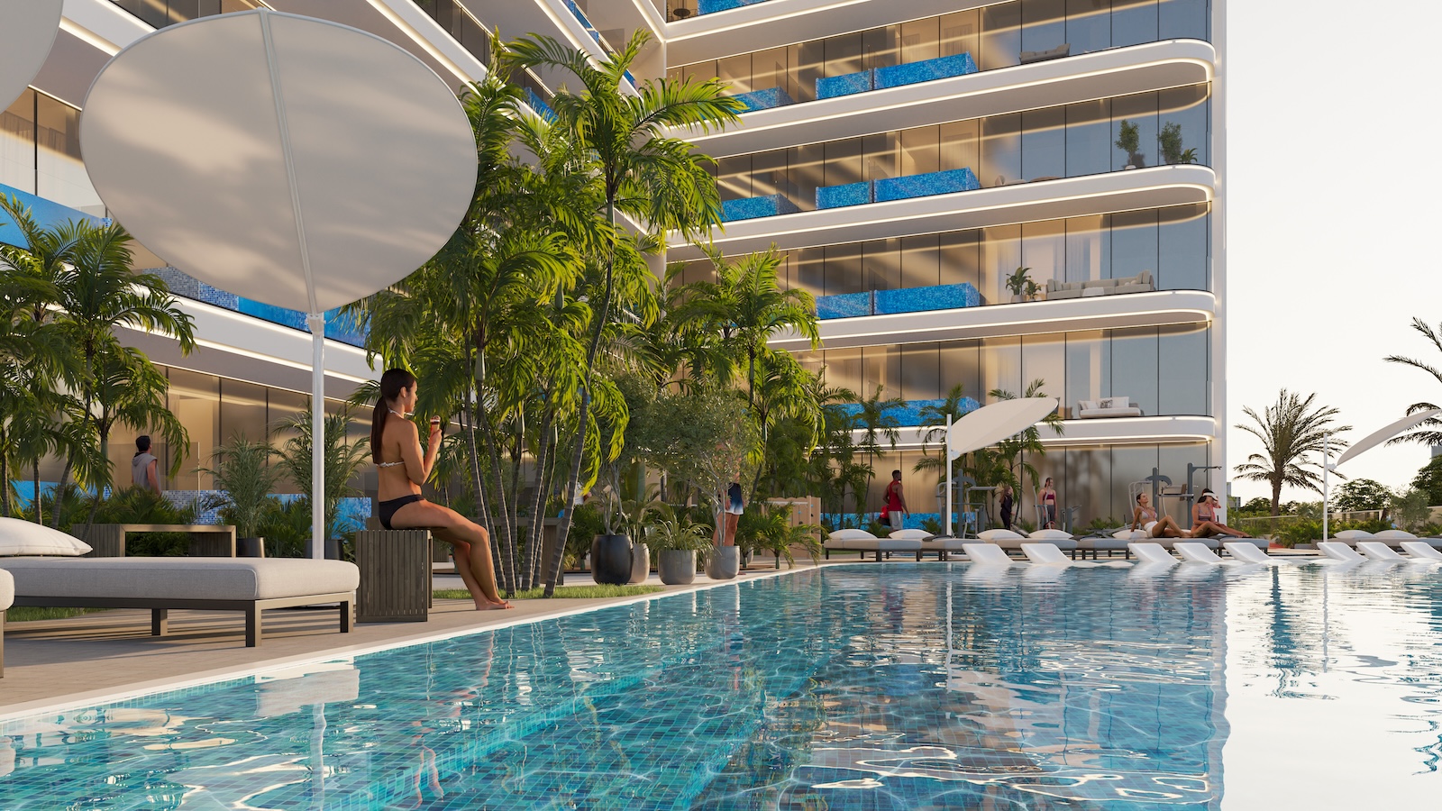 купить апартаменты с личным бассейном