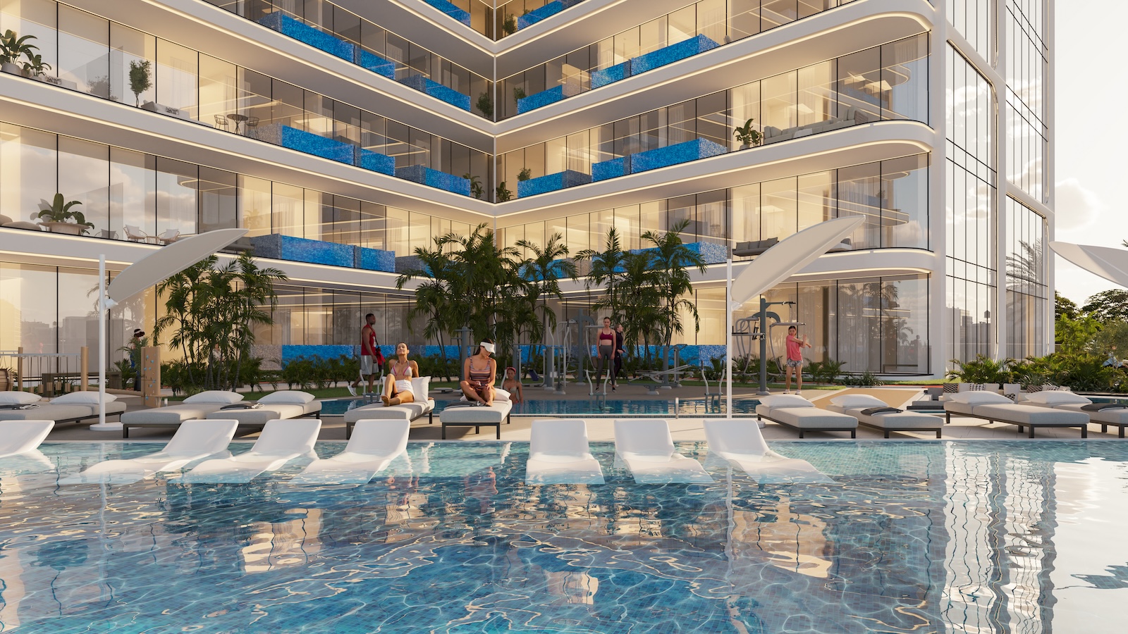 купить апартаменты с личным бассейном