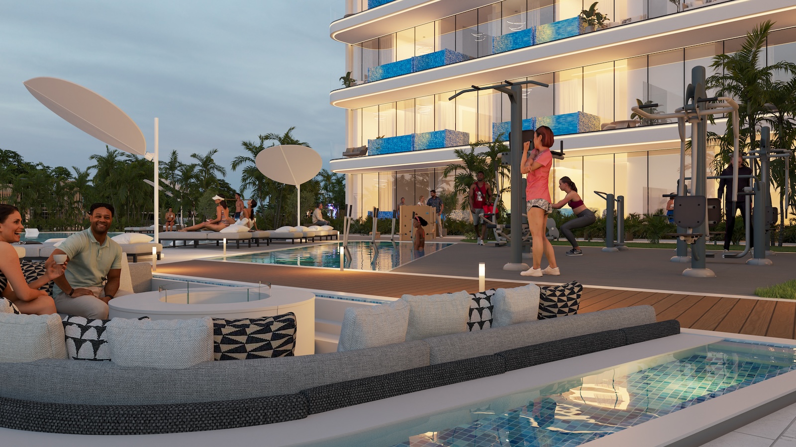 купить апартаменты с личным бассейном