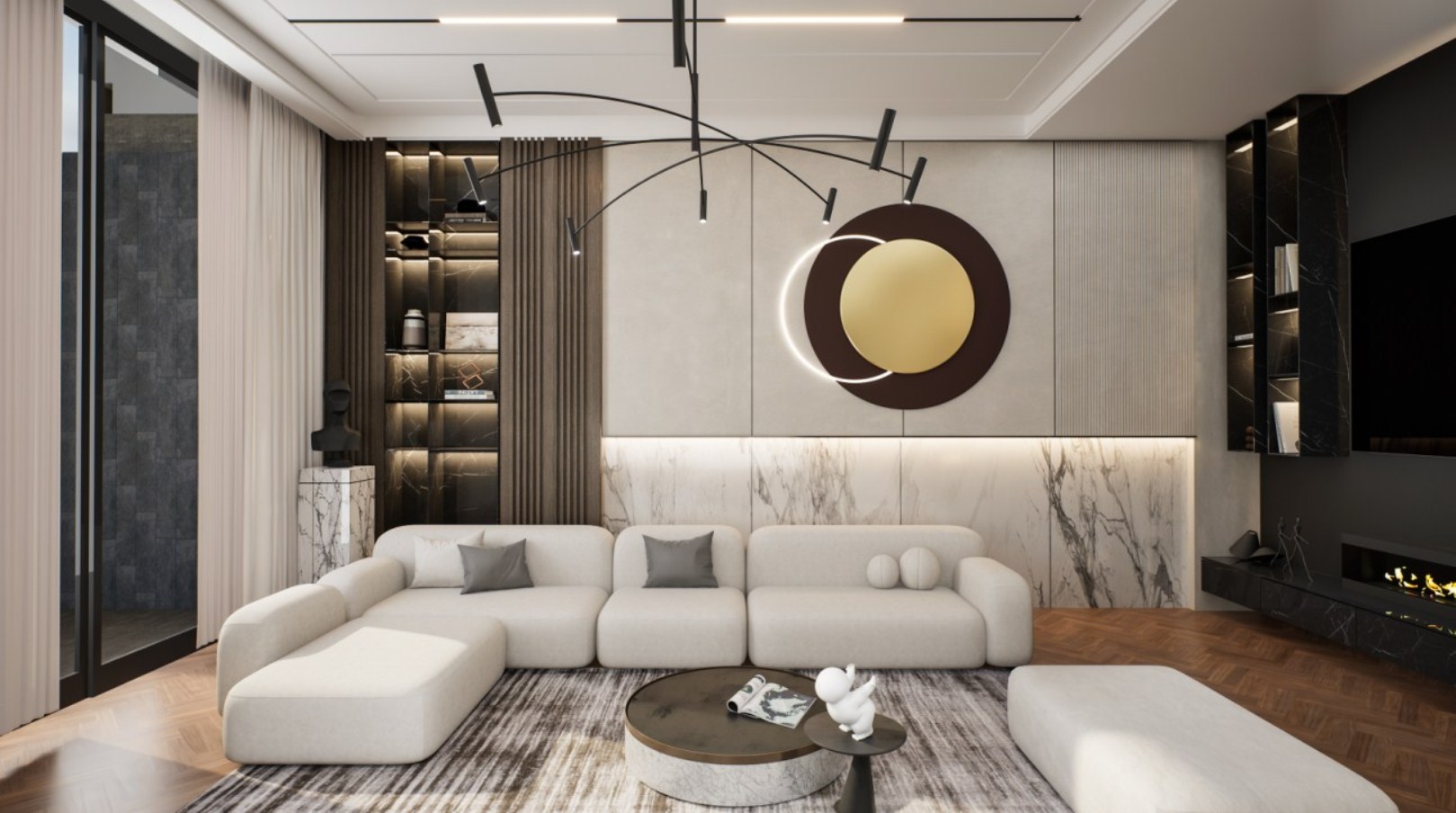 Вилла 4+1 от застройщика в районе Мезитли Соли