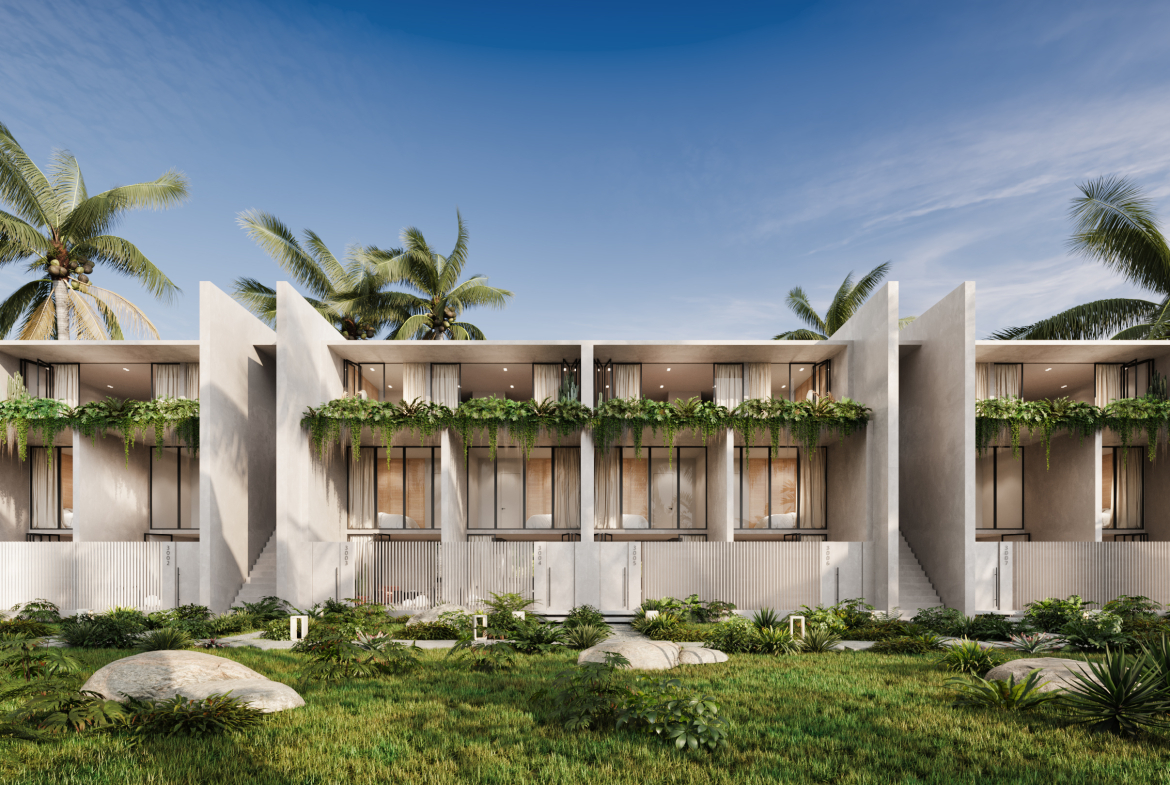 таунхаус 3 br от застройщика Бали