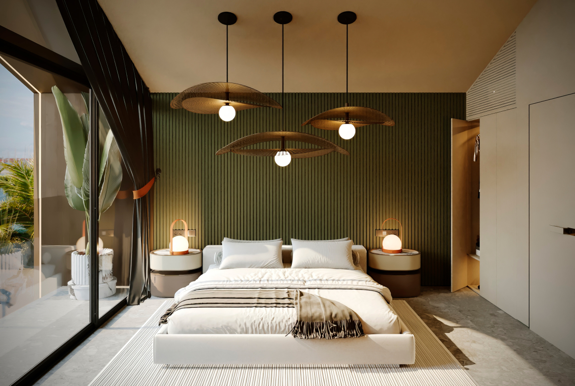 таунхаус 2 br от застройщика Бали