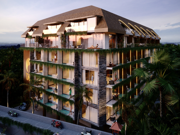 апартаменты 1 br studio от застройщика Бали