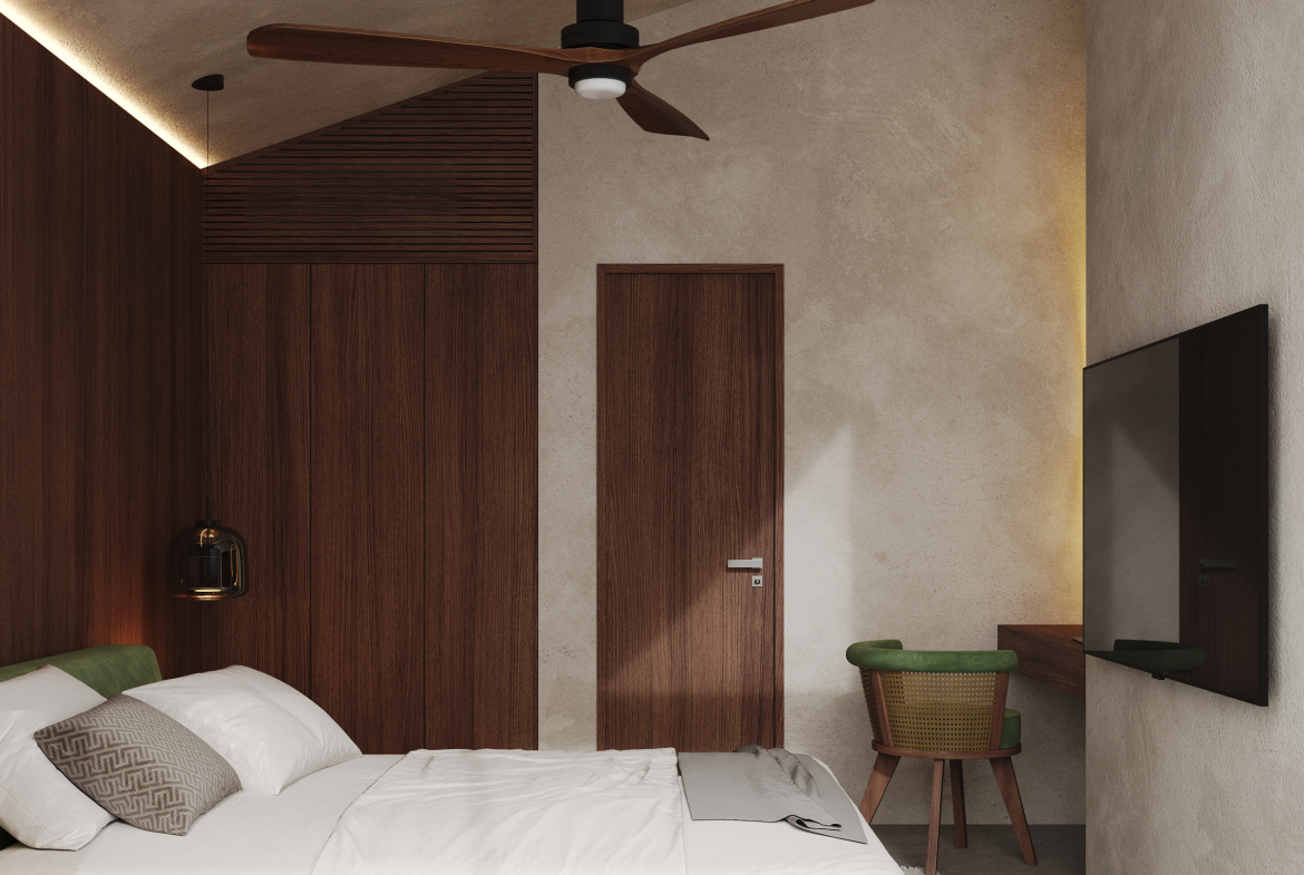 таунхаус 2 br от застройщика Бали