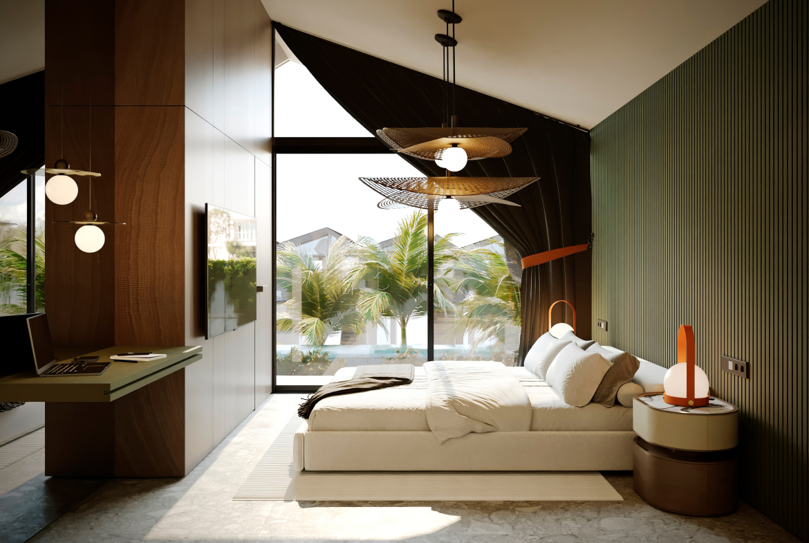 таунхаус 2 br от застройщика Бали