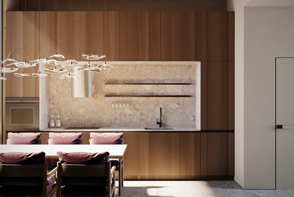 таунхаус 2 br от застройщика Бали