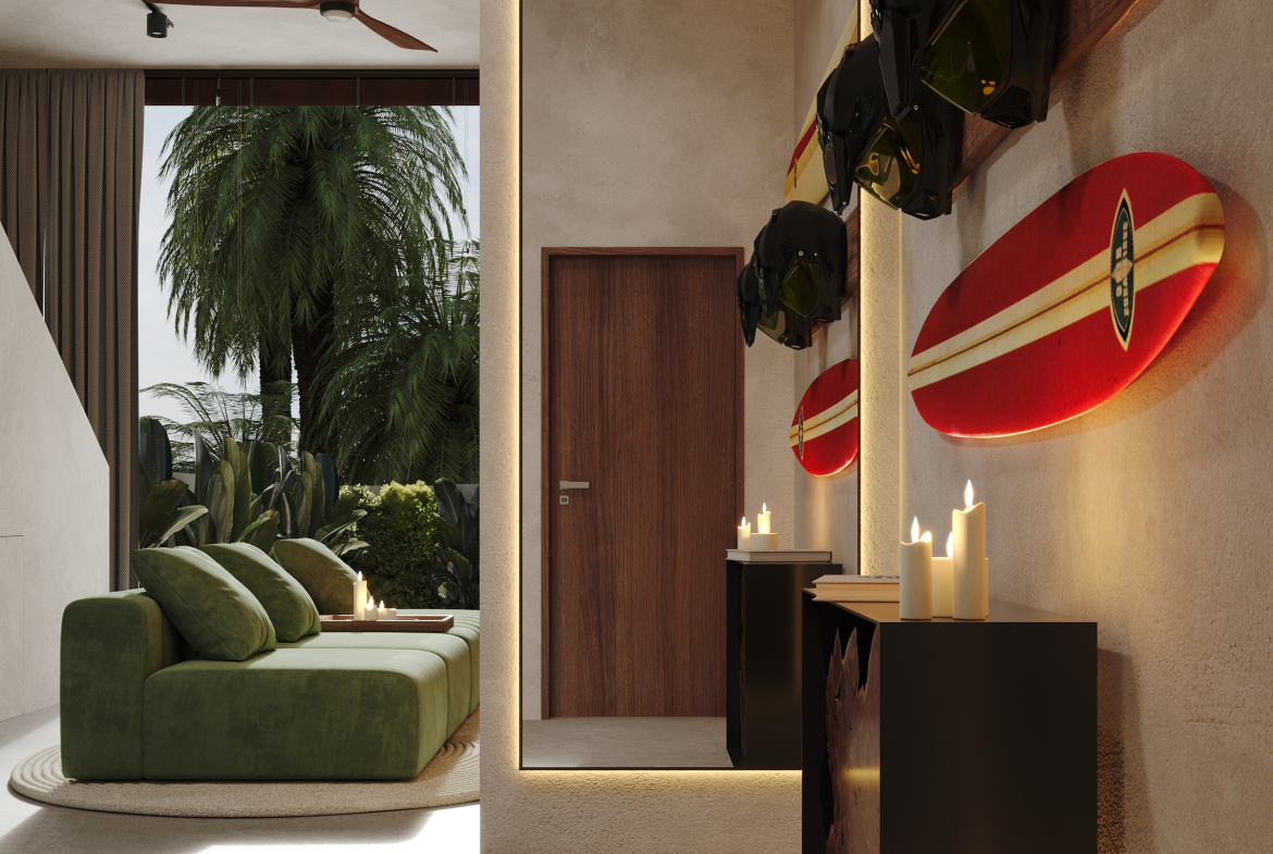 таунхаус 2 br от застройщика Бали