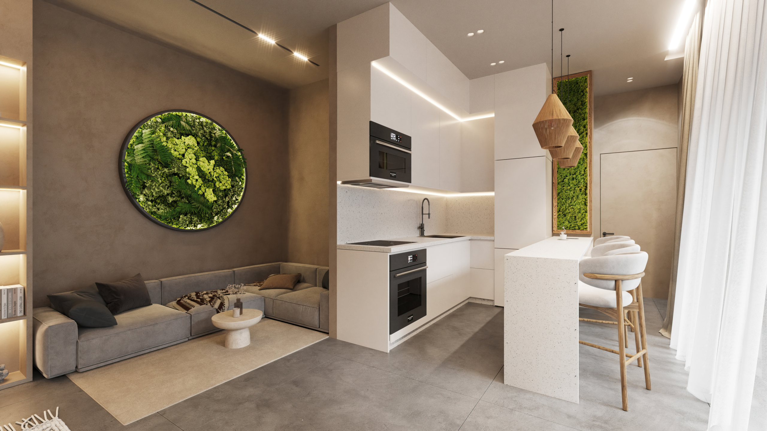 апартаменты 1 br studio от застройщика Бали