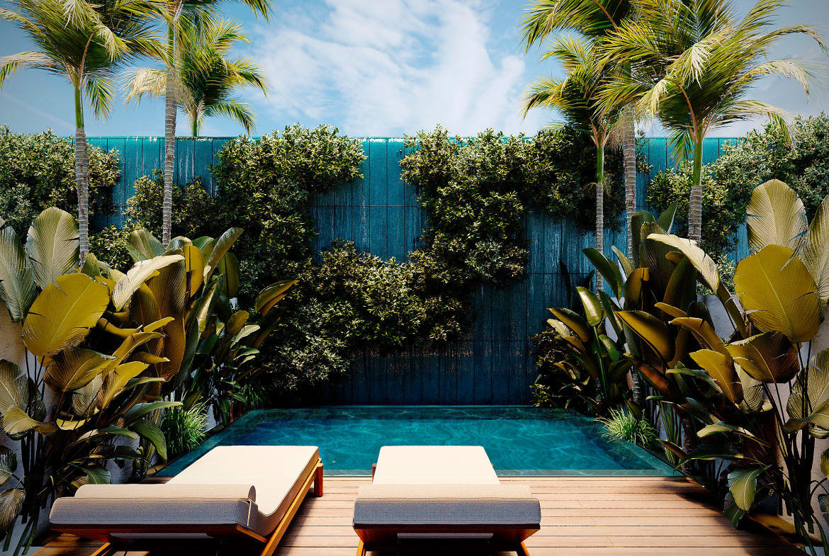 таунхаус 2 br от застройщика Бали