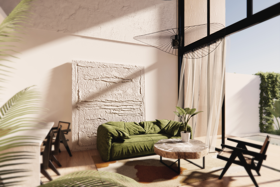 таунхаус 3 br от застройщика Бали