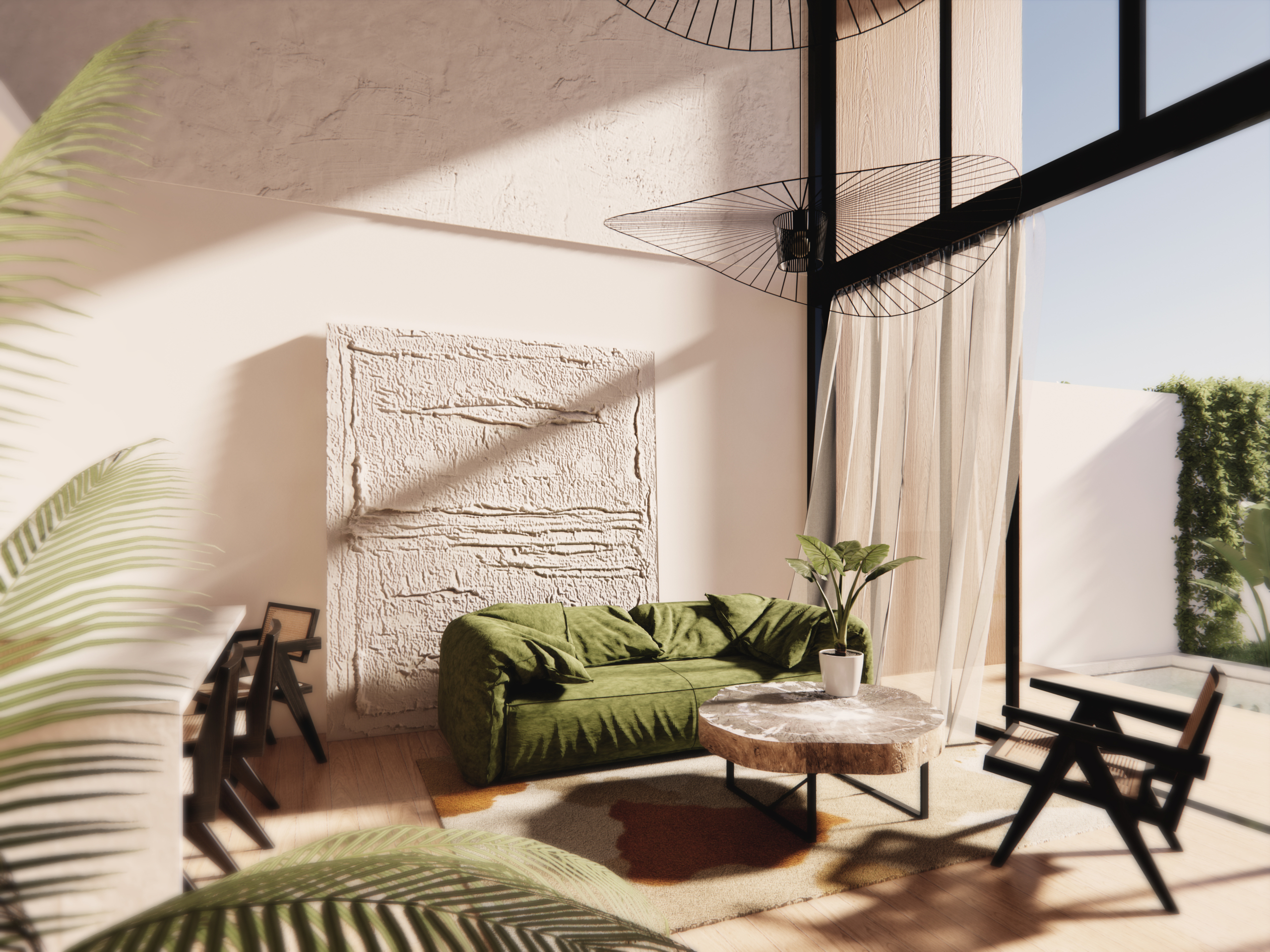 таунхаус 3 br от застройщика Бали