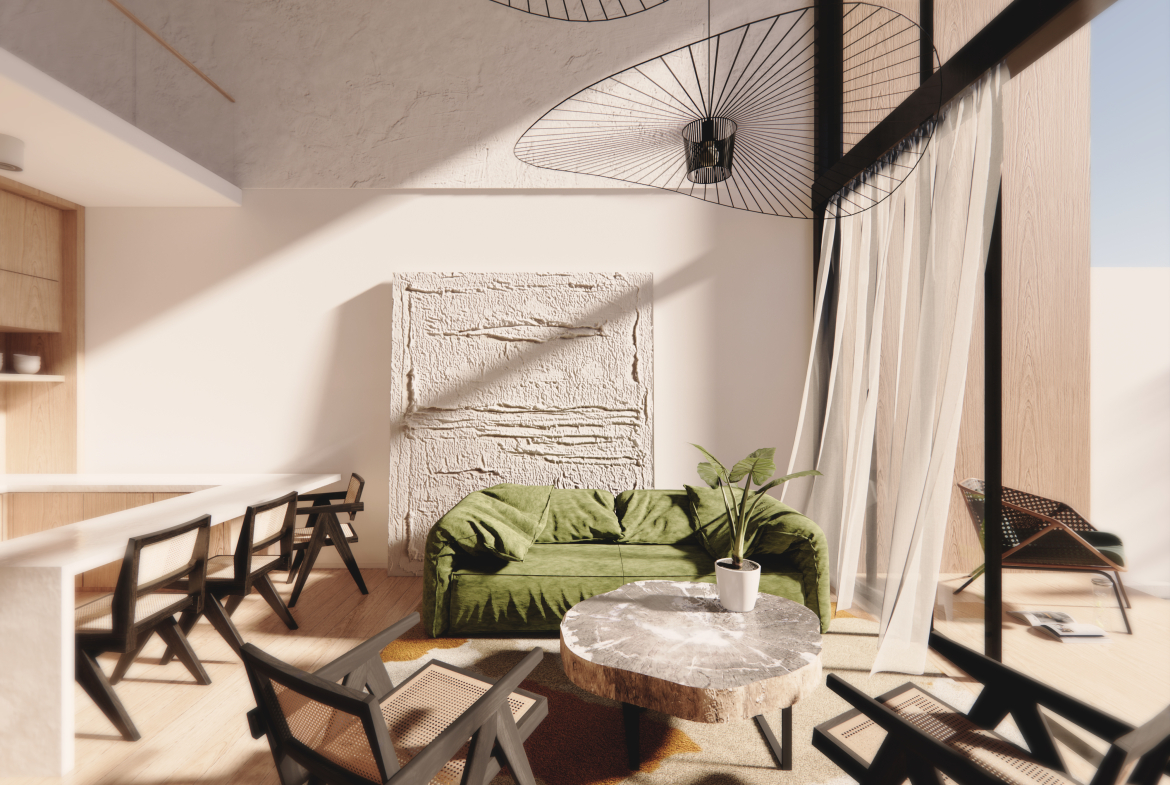 таунхаус 3 br от застройщика Бали