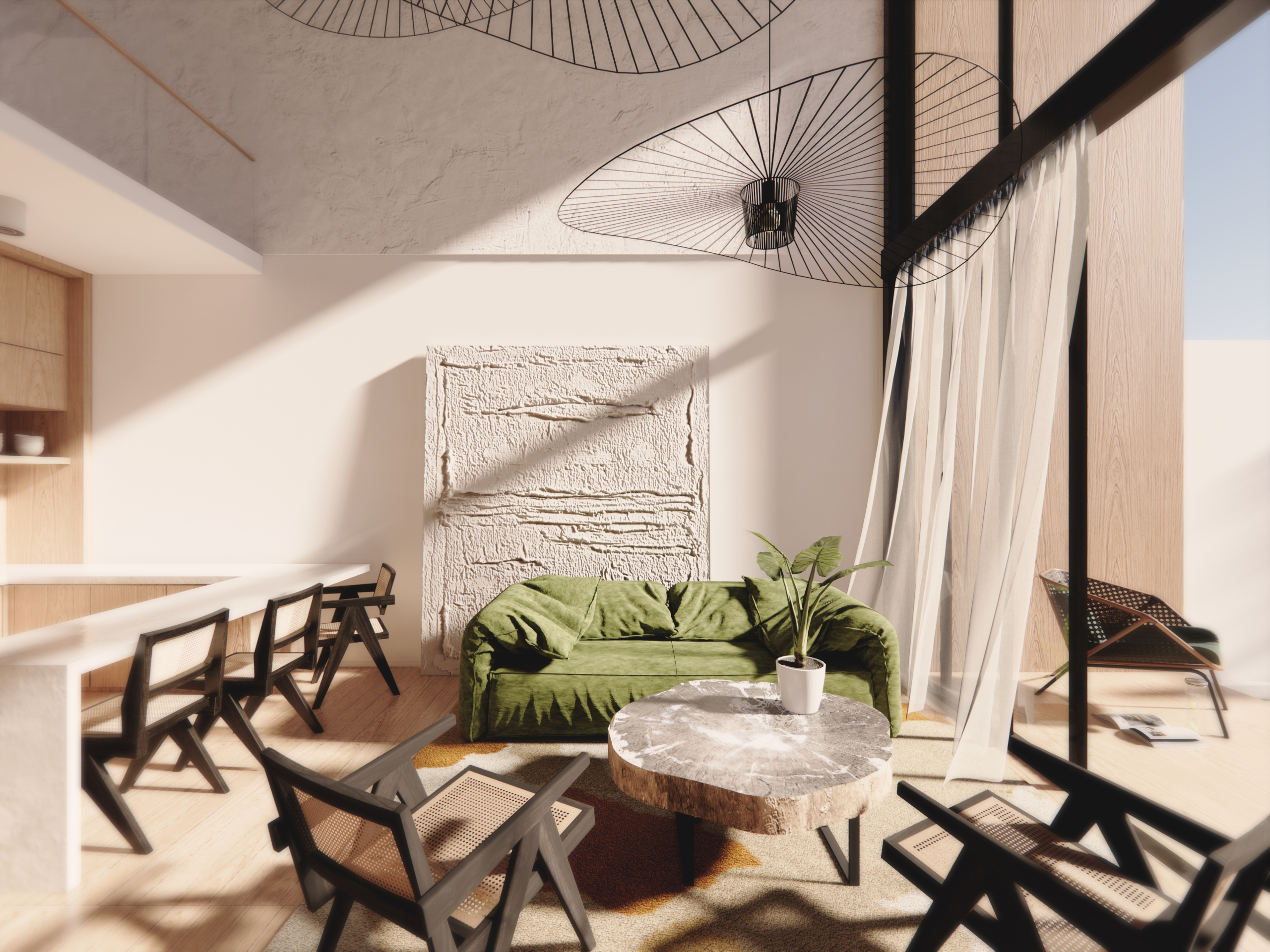 таунхаус 3 br от застройщика Бали