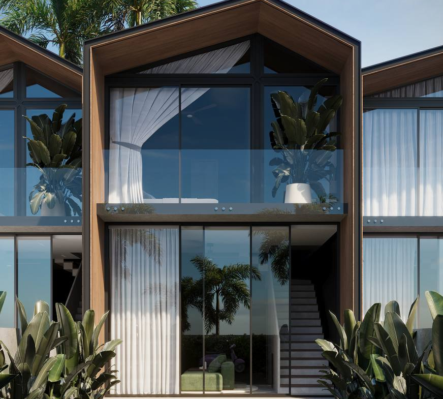 таунхаус 2 br от застройщика Бали