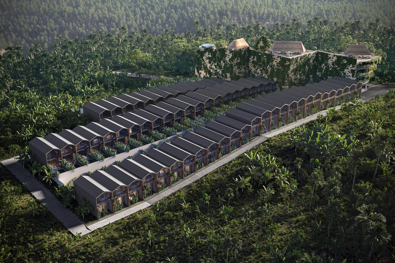 таунхаус 2 br от застройщика Бали