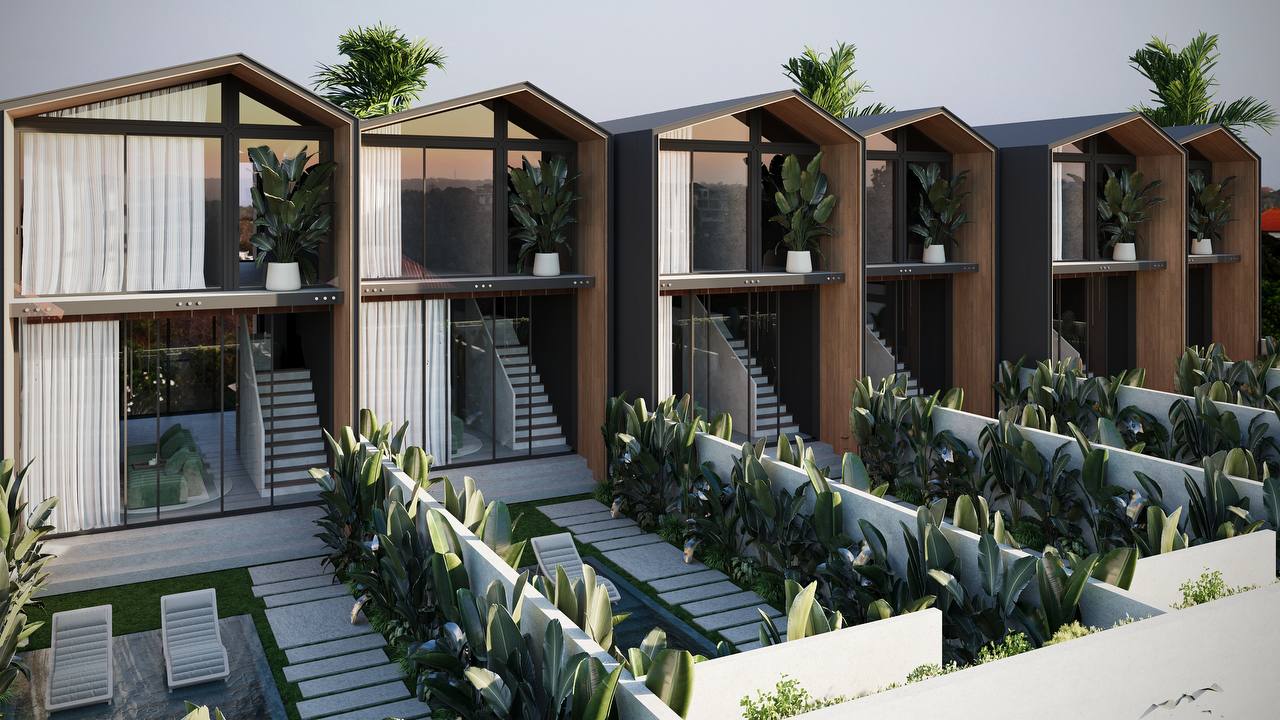 таунхаус 2 br от застройщика Бали